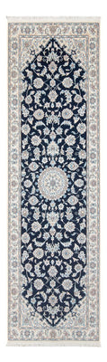 Biegacz Dywan perski - Nain - Premium - 246 x 80 cm - ciemnoniebieski