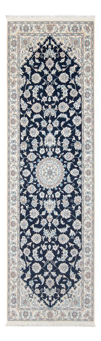Biegacz Dywan perski - Nain - Premium - 246 x 80 cm - ciemnoniebieski