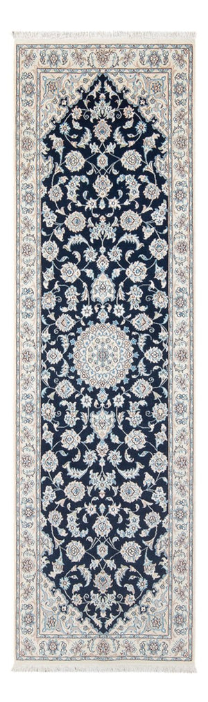 Biegacz Dywan perski - Nain - Premium - 246 x 80 cm - ciemnoniebieski