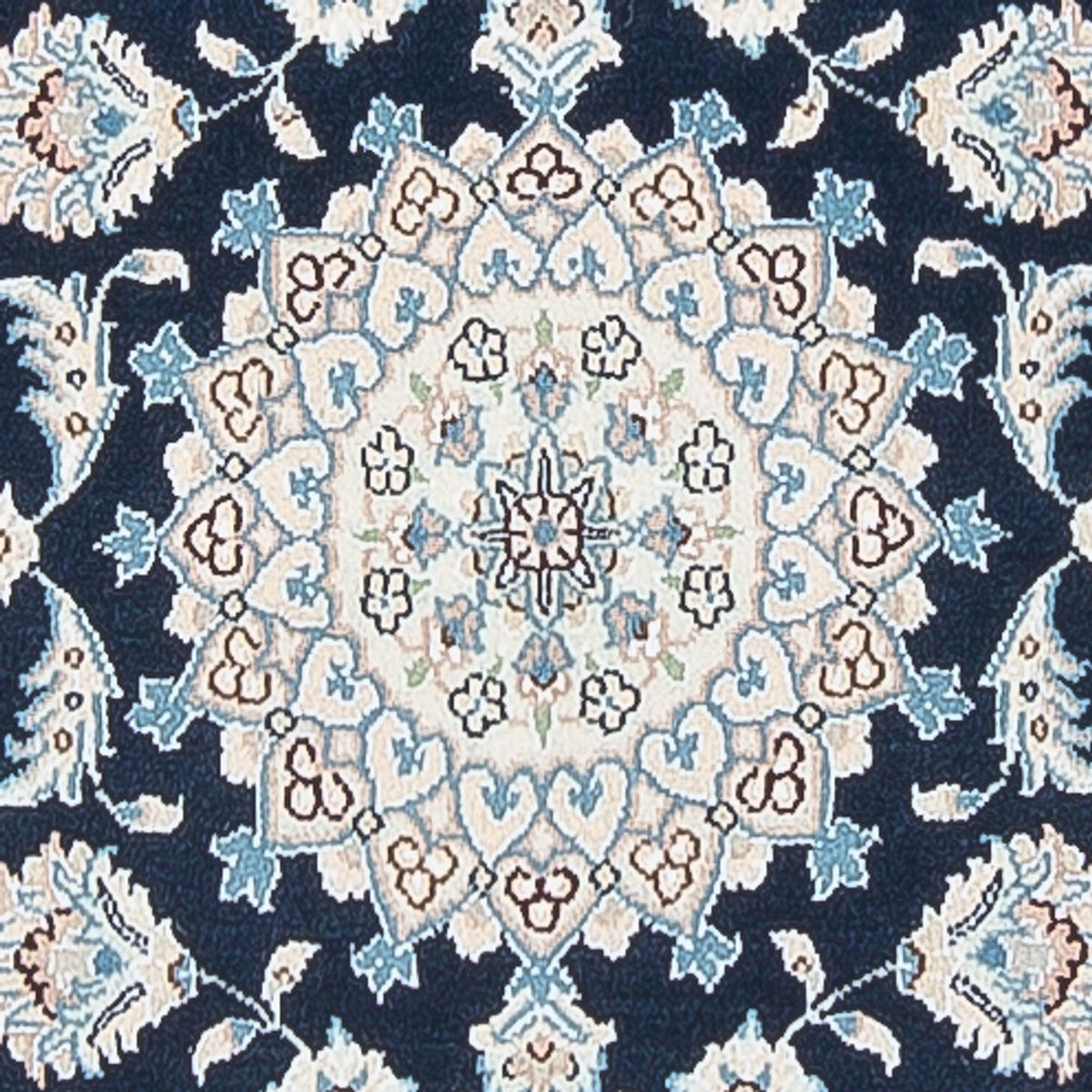 Biegacz Dywan perski - Nain - Premium - 246 x 80 cm - ciemnoniebieski