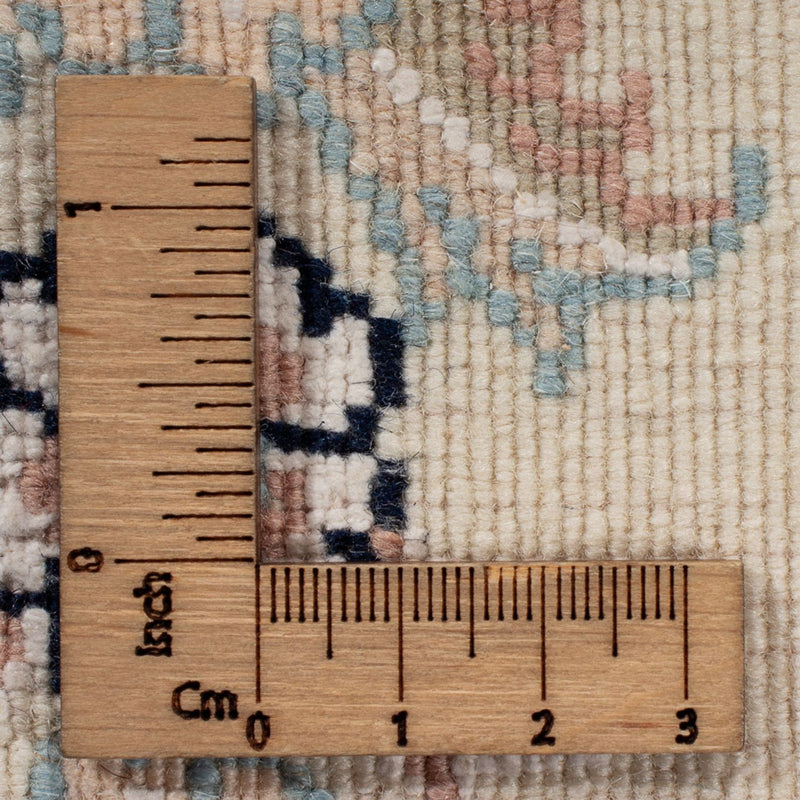 Dywan perski - Nain - 263 x 227 cm - niebieski