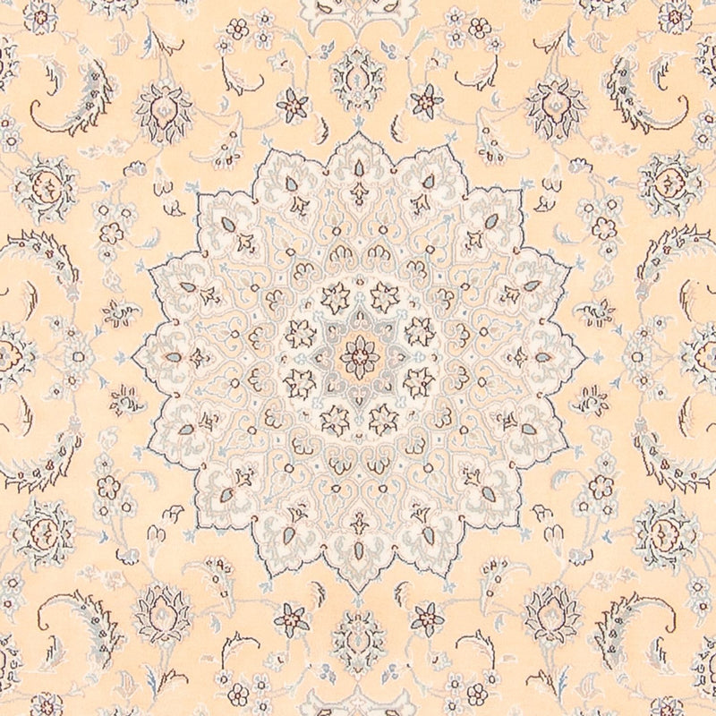 Dywan perski - Nain - 250 x 208 cm - łososiowy