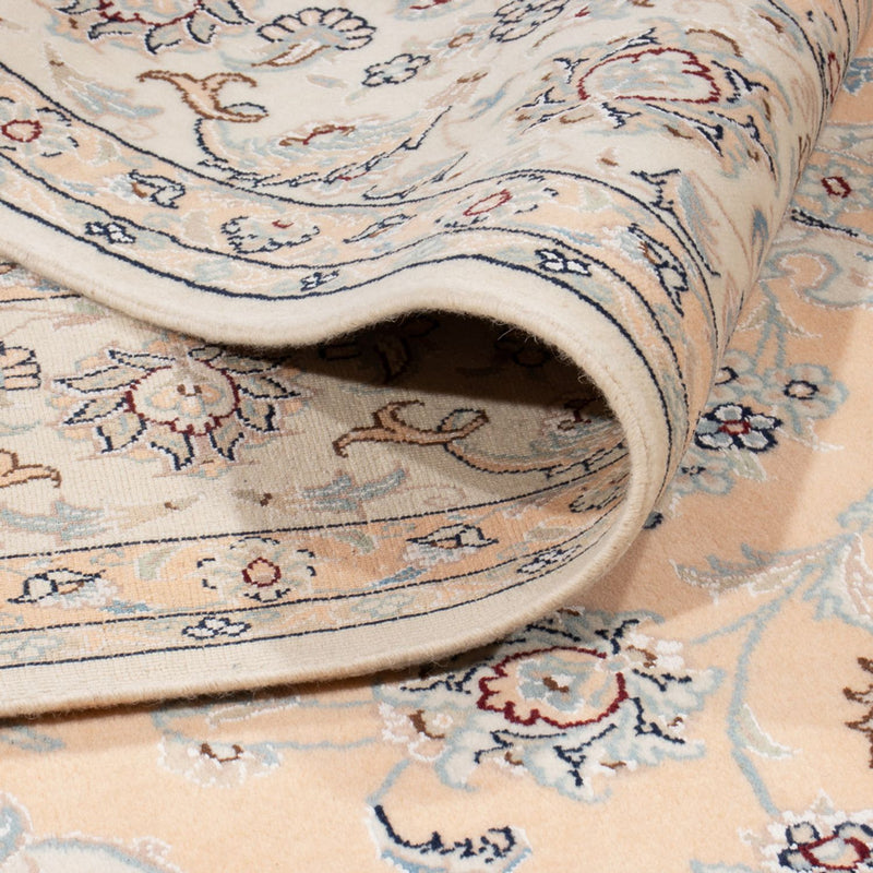 Dywan perski - Nain - 250 x 208 cm - łososiowy