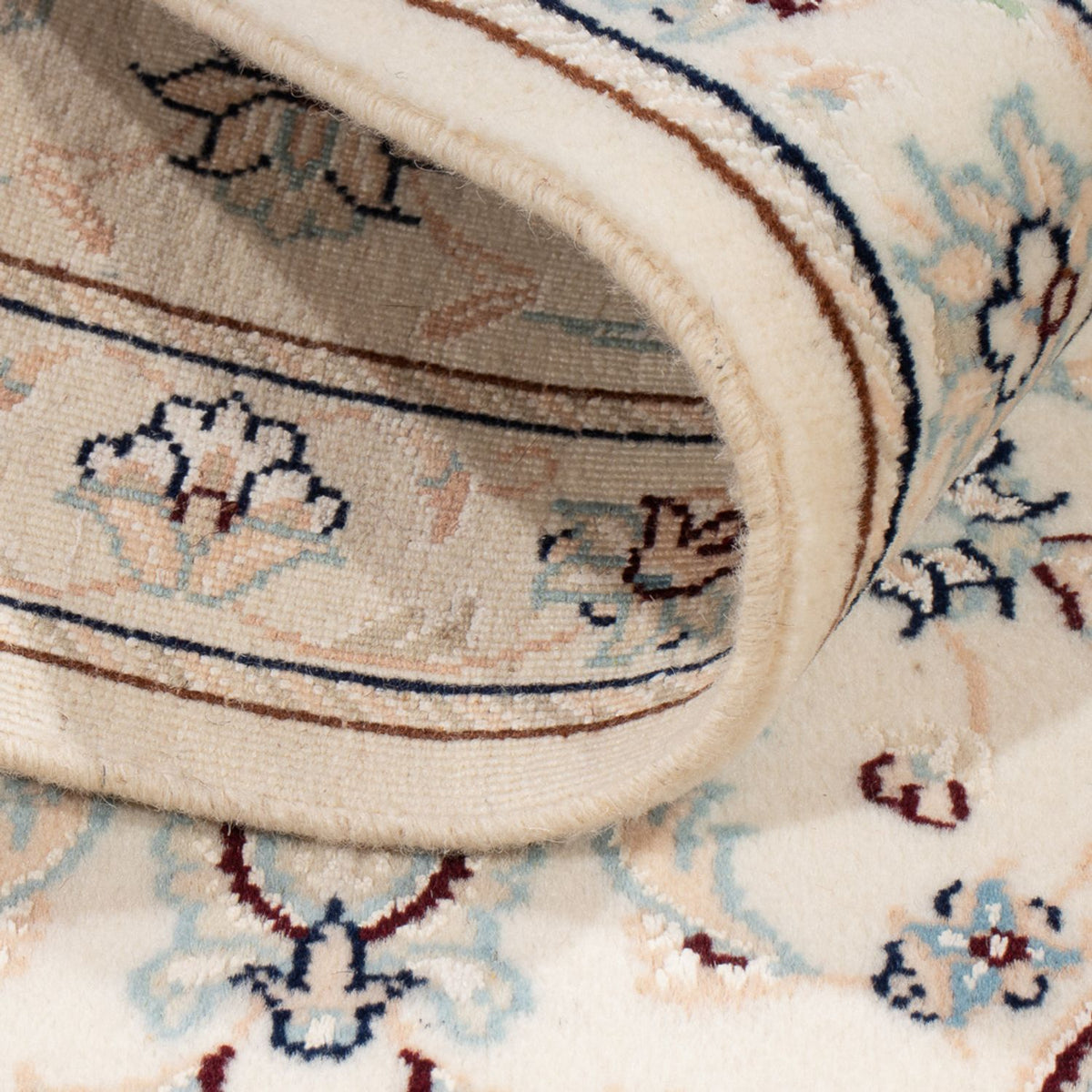 Dywan perski - Nain - 92 x 59 cm - kremowy