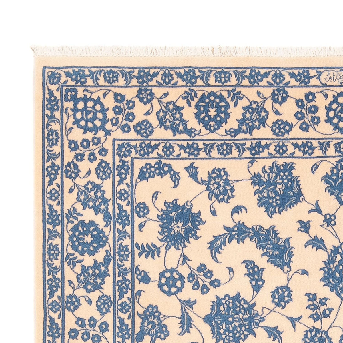 Dywan perski - Nain - Premium - 200 x 150 cm - jasny beż