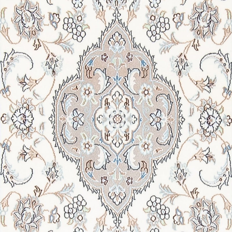 Biegacz Dywan perski - Nain - Premium - 398 x 88 cm - kremowy