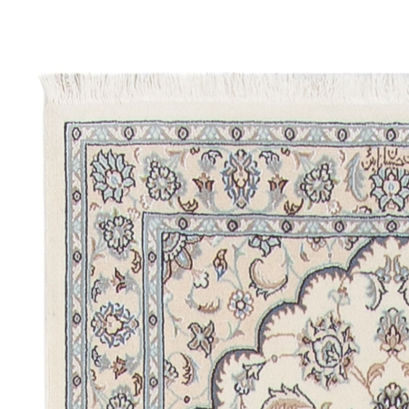 Biegacz Dywan perski - Nain - Premium - 398 x 88 cm - kremowy