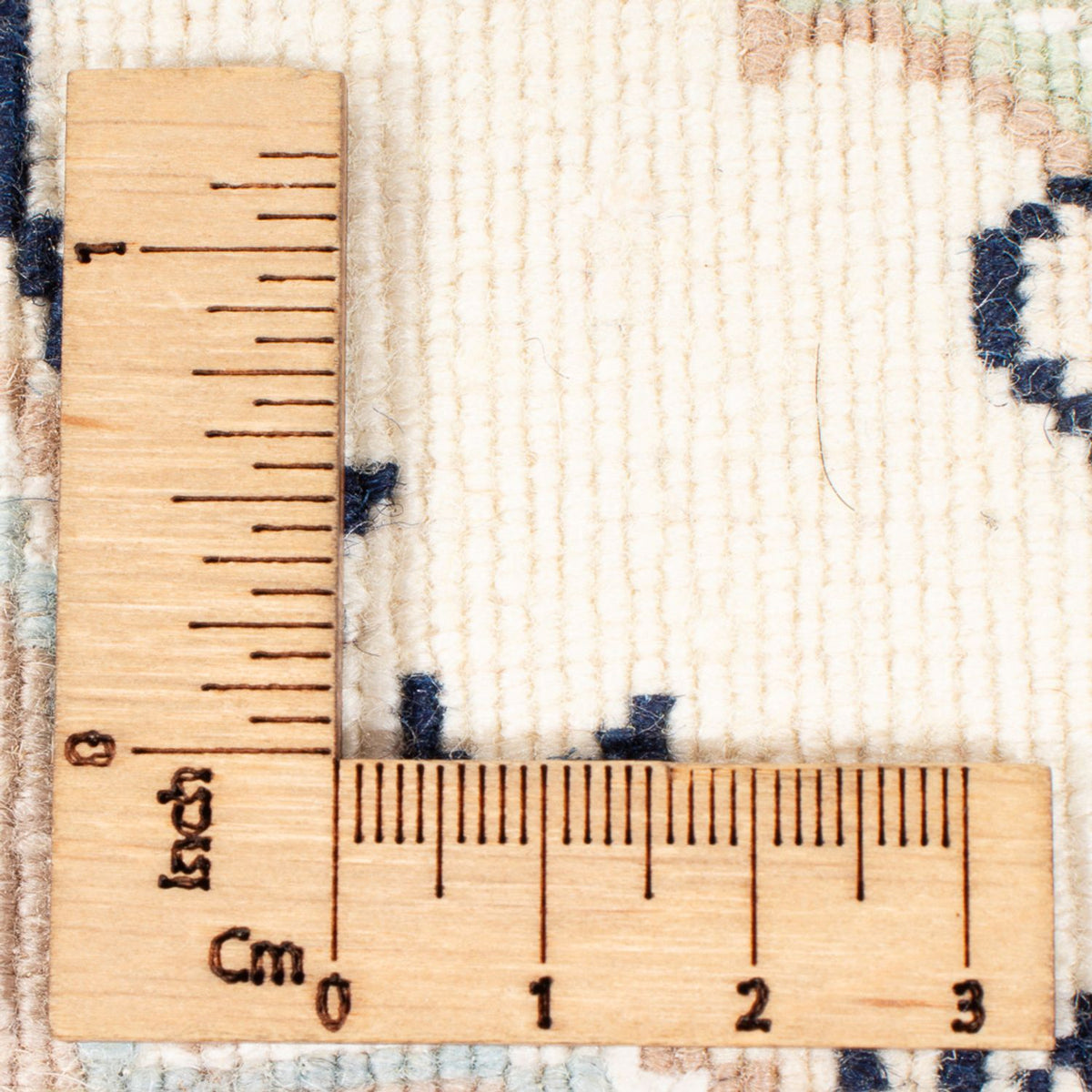 Biegacz Dywan perski - Nain - Premium - 398 x 88 cm - kremowy