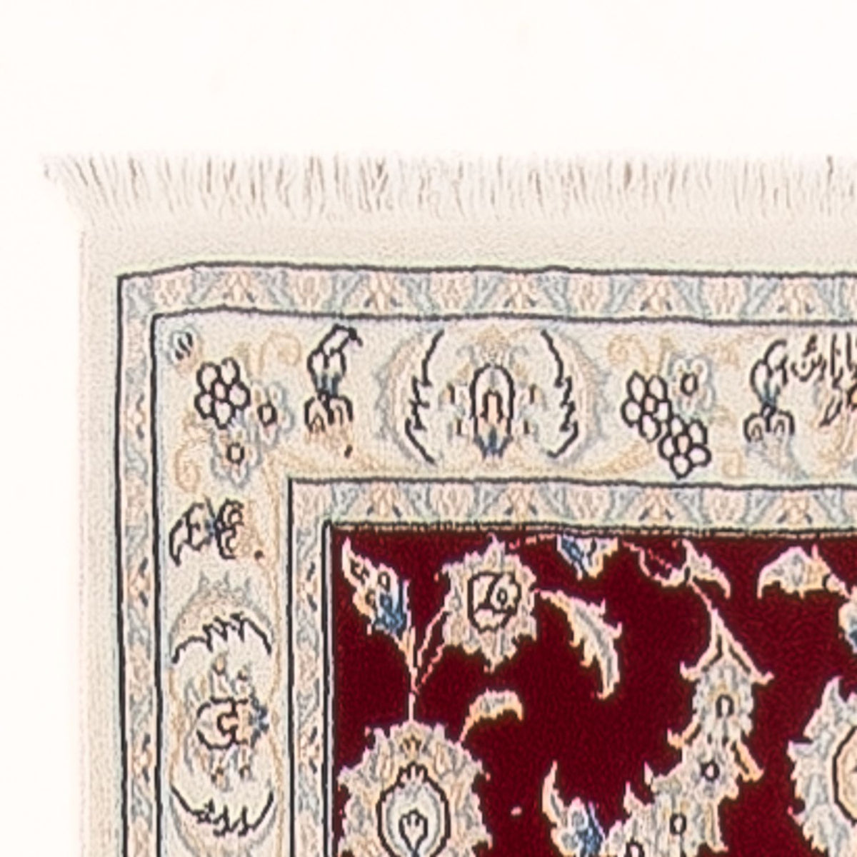 Biegacz Dywan perski - Nain - Premium - 297 x 83 cm - czerwony