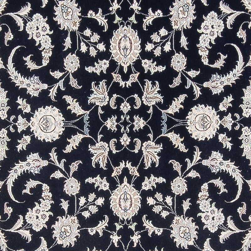 Dywan perski - Nain - Premium - 297 x 198 cm - ciemnoniebieski