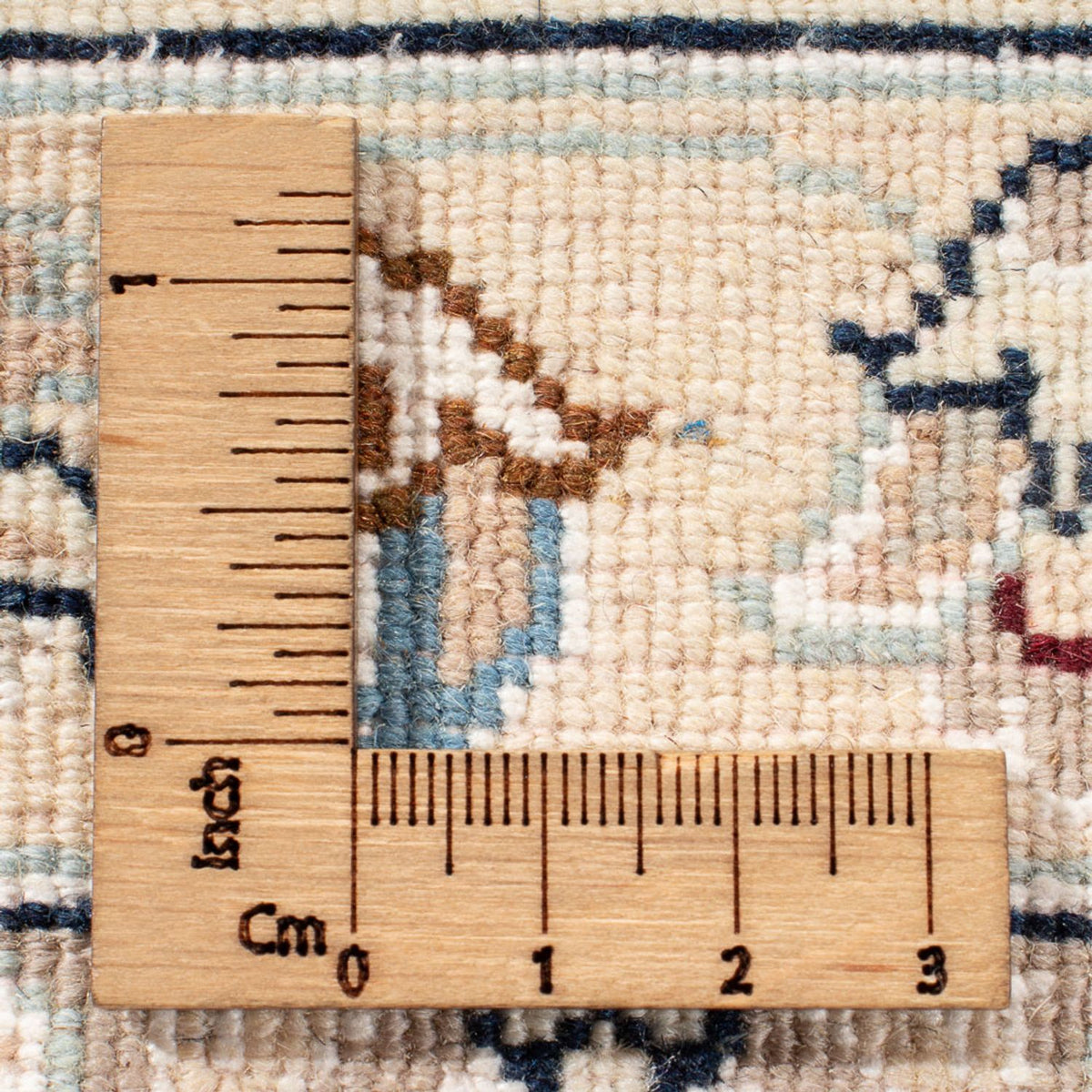 Dywan perski - Nain - Premium - 292 x 198 cm - kremowy