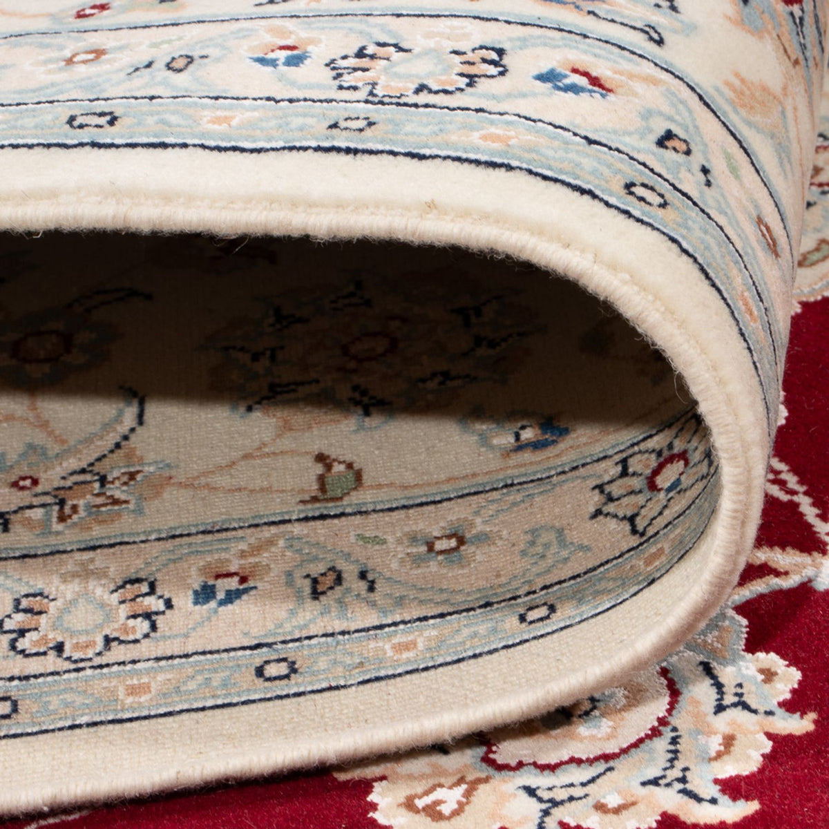 Dywan perski - Nain - Premium - 301 x 200 cm - czerwony