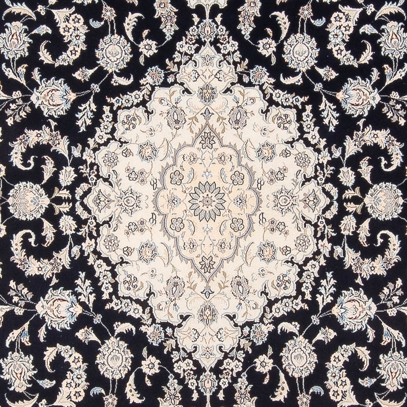 Dywan perski - Nain - Premium - 300 x 200 cm - ciemnoniebieski