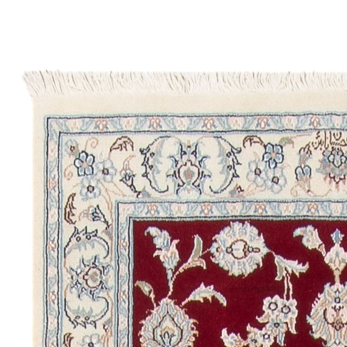 Biegacz Dywan perski - Nain - Premium - 346 x 86 cm - czerwony