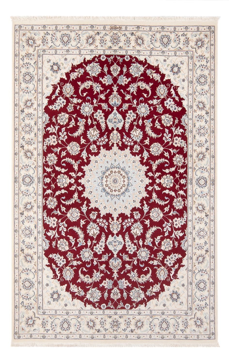 Dywan perski - Nain - Premium - 205 x 135 cm - czerwony