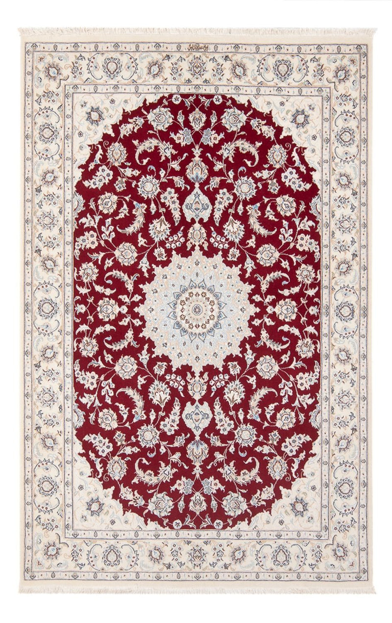 Dywan perski - Nain - Premium - 205 x 135 cm - czerwony