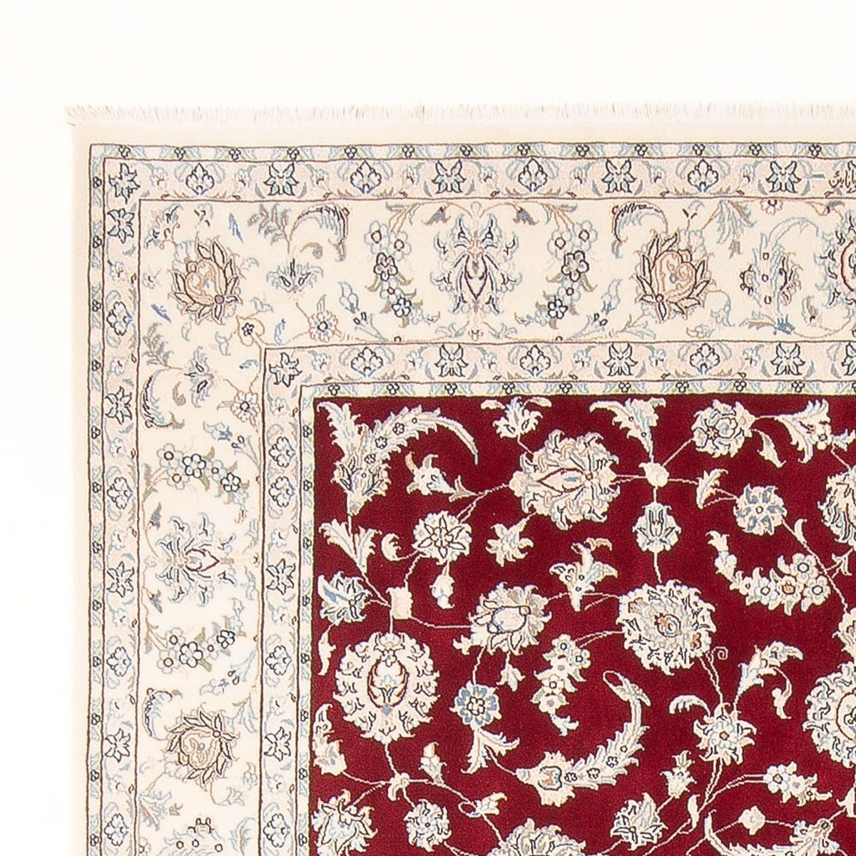 Dywan perski - Nain - Premium - 289 x 199 cm - czerwony