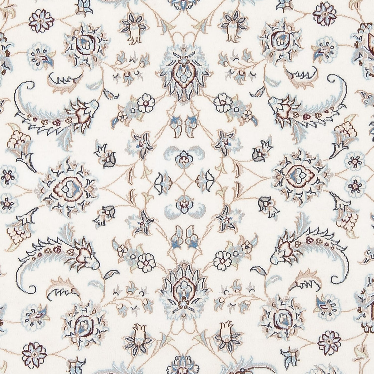 Dywan perski - Nain - Premium - 201 x 150 cm - kremowy