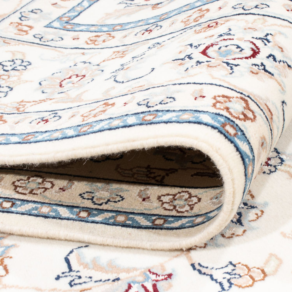 Dywan perski - Nain - Premium - 201 x 150 cm - kremowy