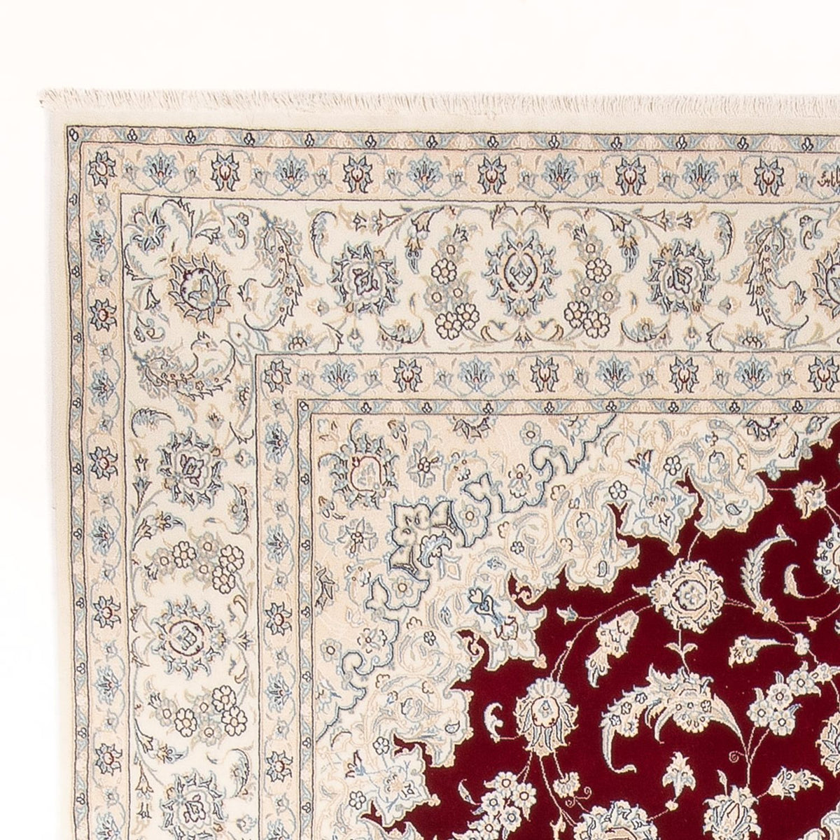 Dywan perski - Nain - Premium - 351 x 249 cm - czerwony