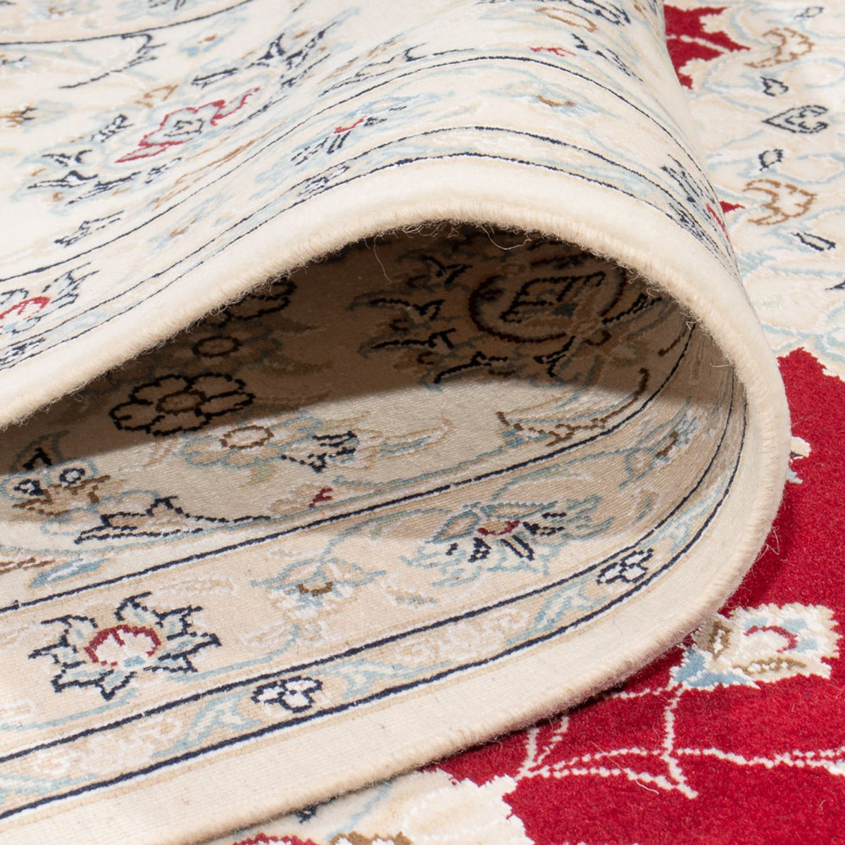 Dywan perski - Nain - Premium - 351 x 249 cm - czerwony