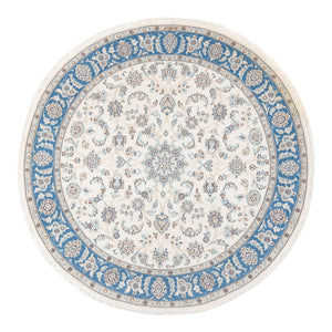 Dywan perski - Nain - Premium okrągły  - 149 x 149 cm - kremowy