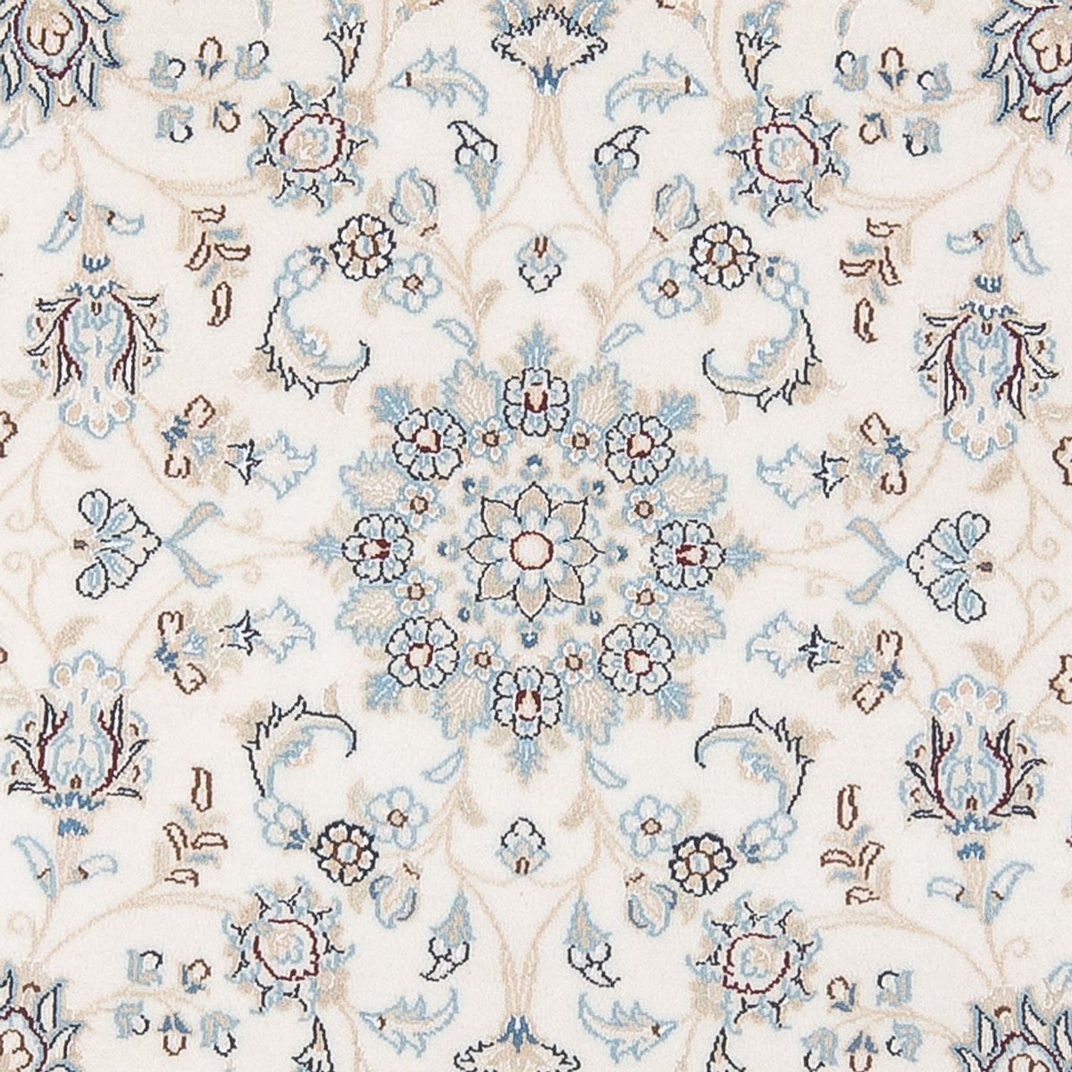 Dywan perski - Nain - Premium okrągły  - 149 x 149 cm - kremowy