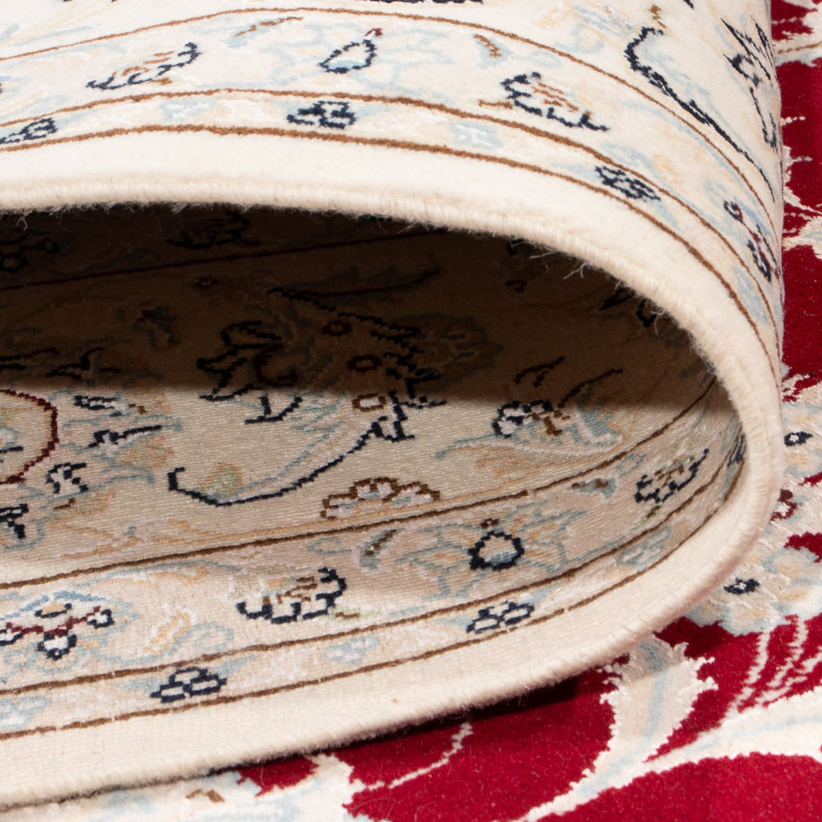 Dywan perski - Nain - Premium - 294 x 200 cm - czerwony