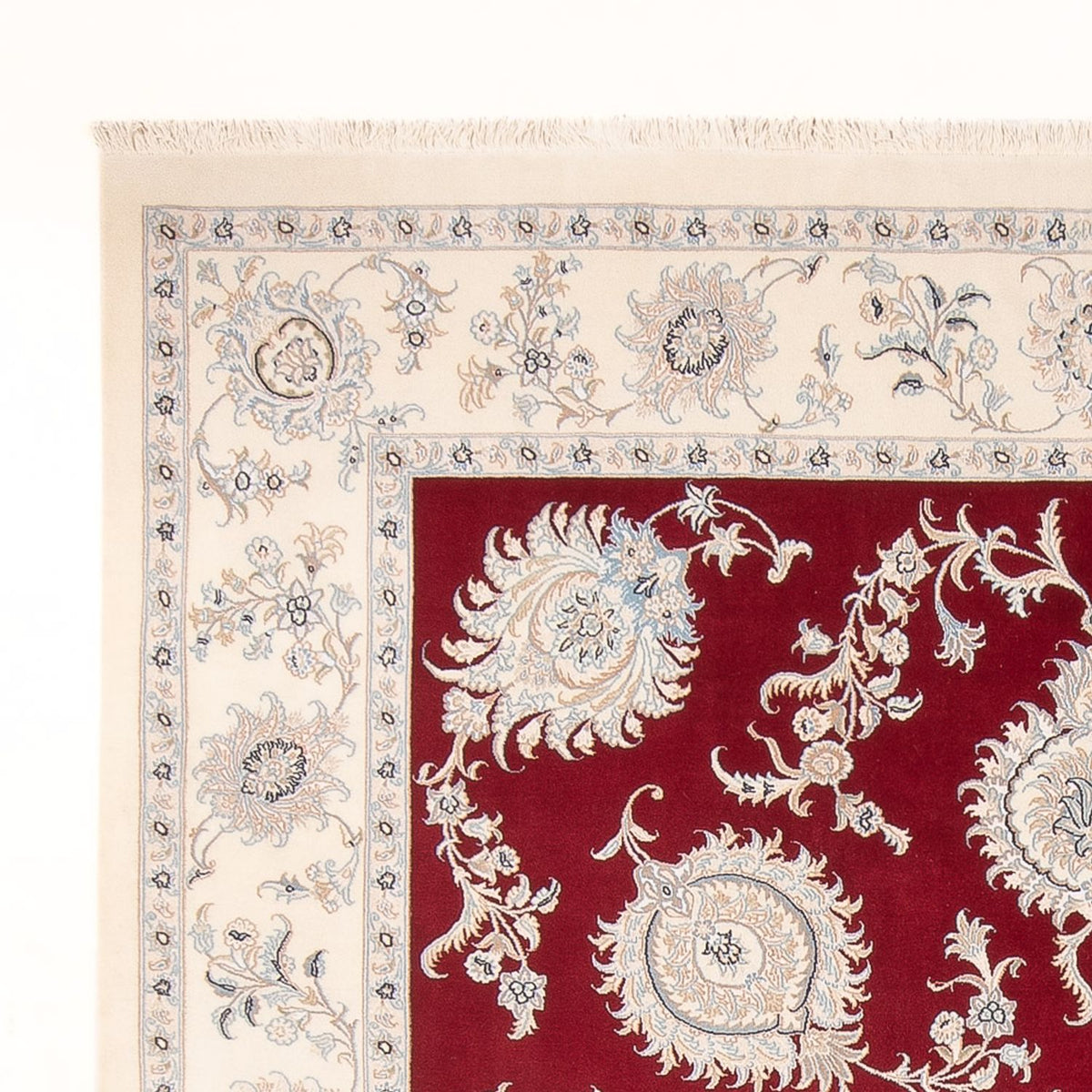 Dywan perski - Nain - Premium - 294 x 250 cm - czerwony