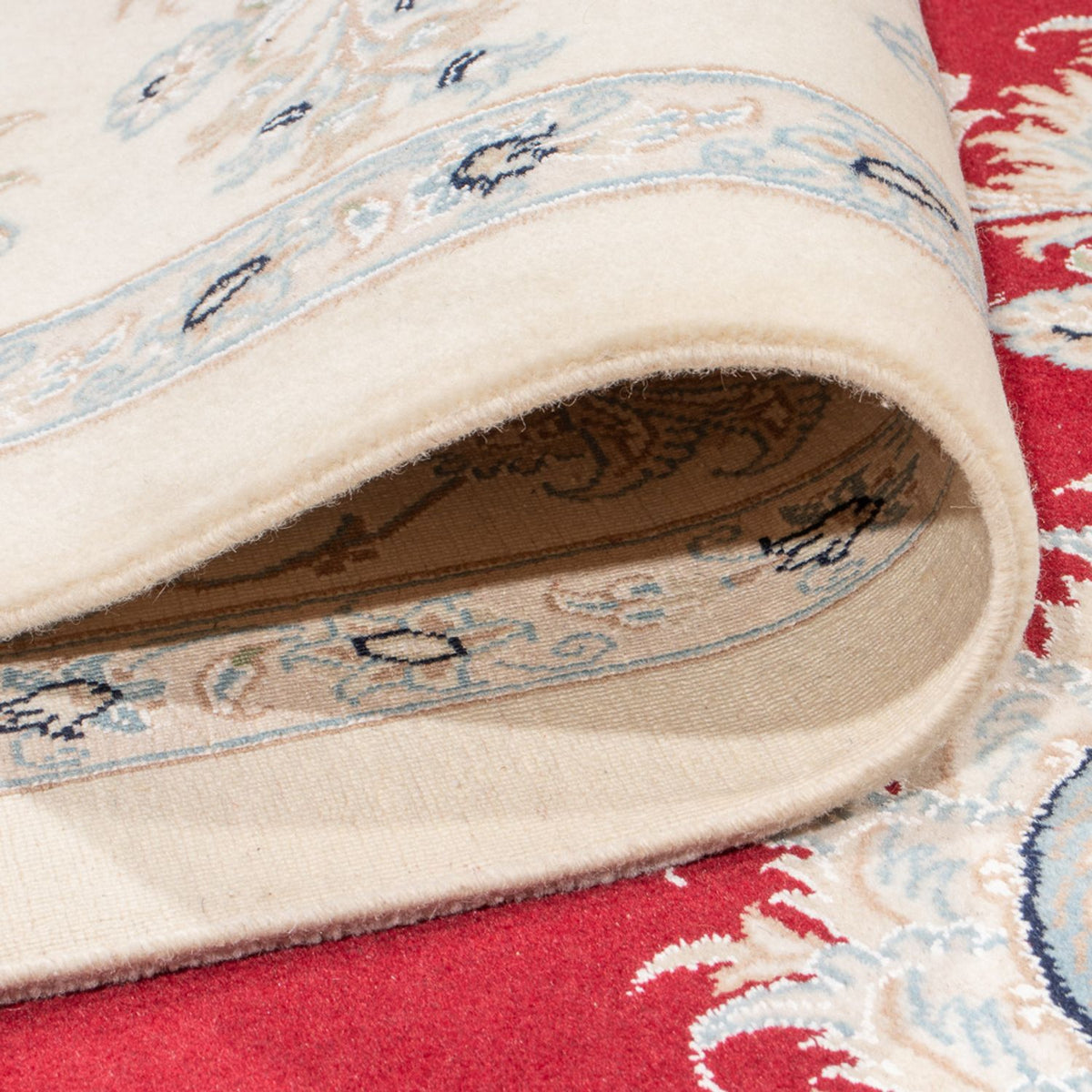 Dywan perski - Nain - Premium - 294 x 250 cm - czerwony