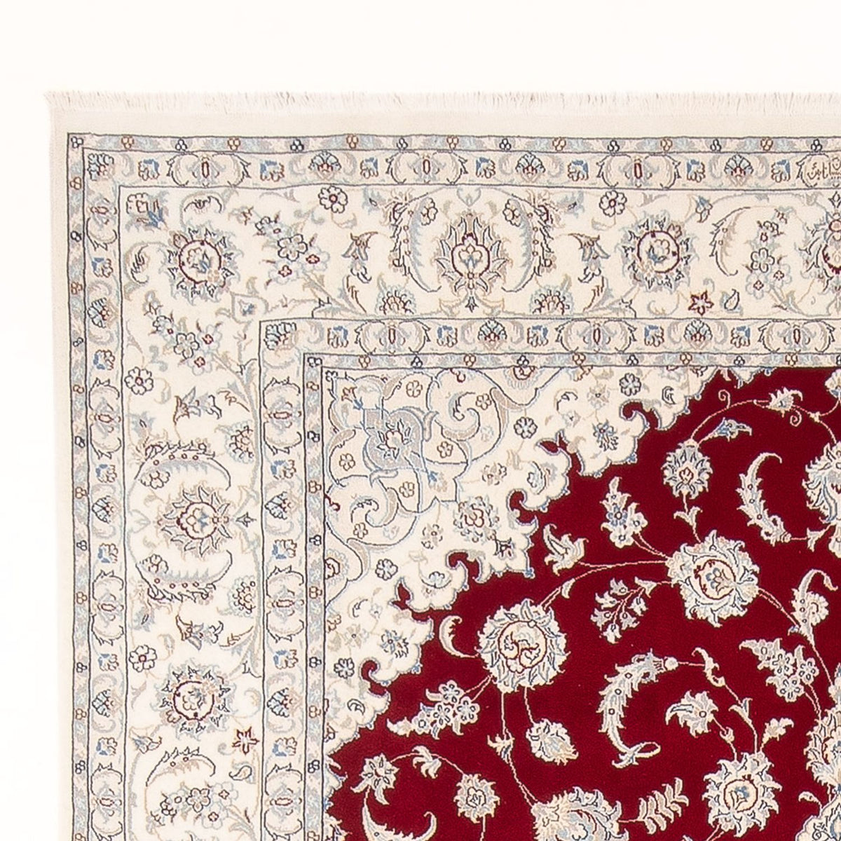 Dywan perski - Nain - Premium - 300 x 198 cm - czerwony