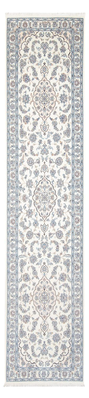 Biegacz Dywan perski - Nain - Premium - 340 x 84 cm - kremowy