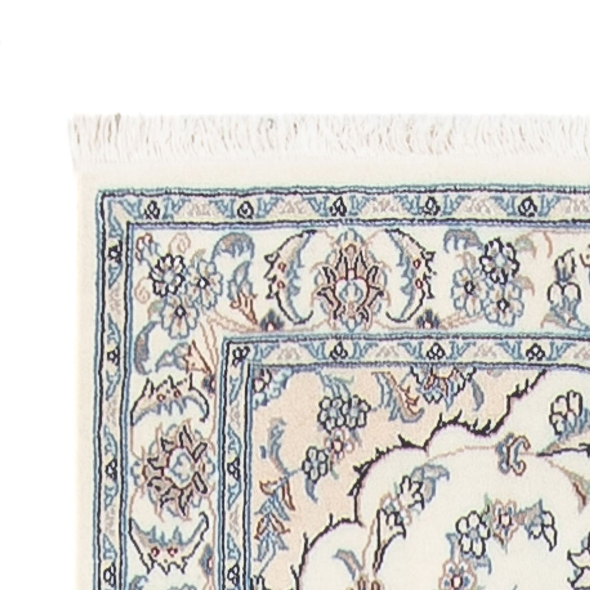 Biegacz Dywan perski - Nain - Premium - 340 x 84 cm - kremowy