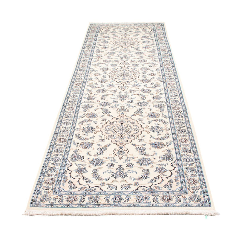 Biegacz Dywan perski - Nain - Premium - 340 x 84 cm - kremowy
