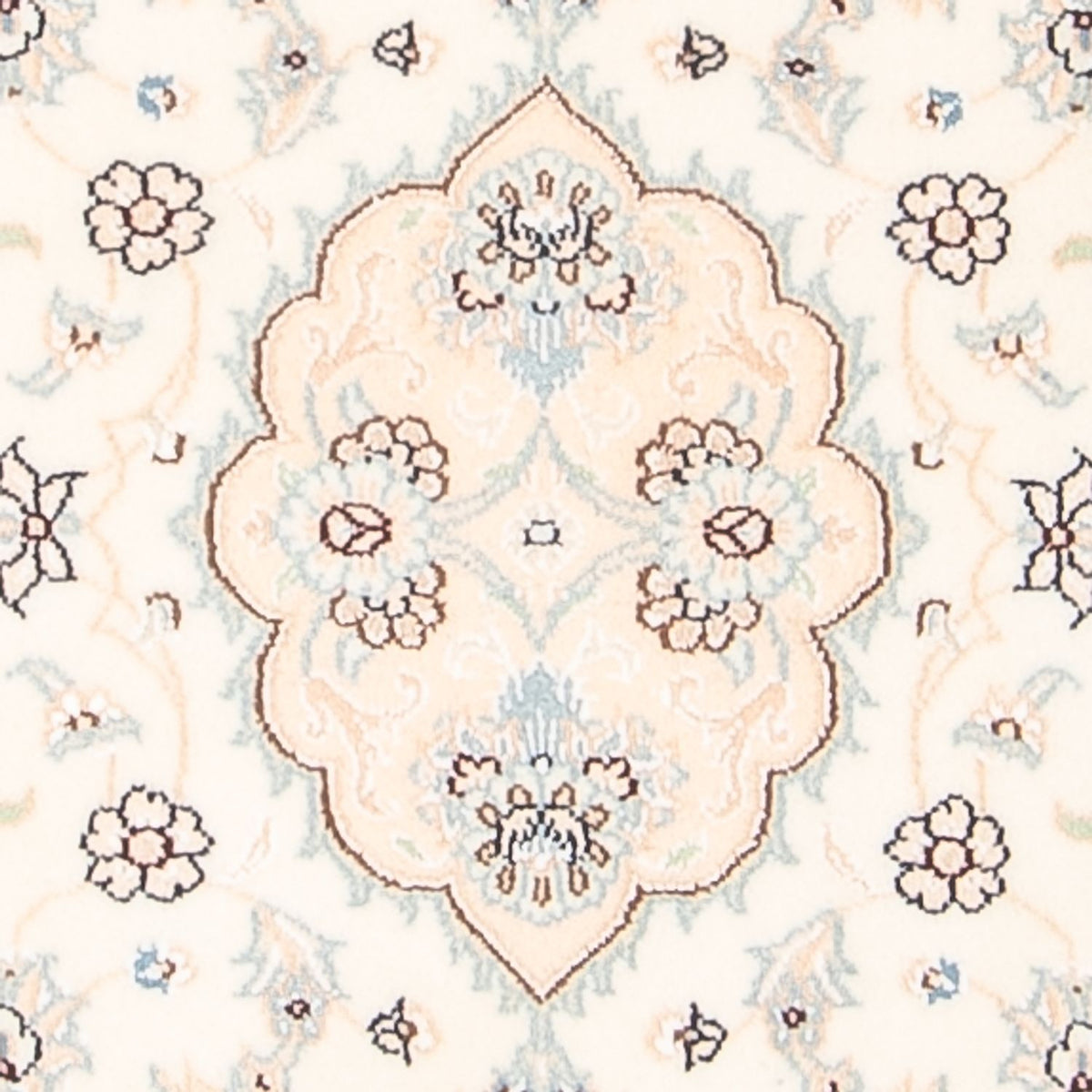 Dywan perski - Nain - 91 x 60 cm - beżowy