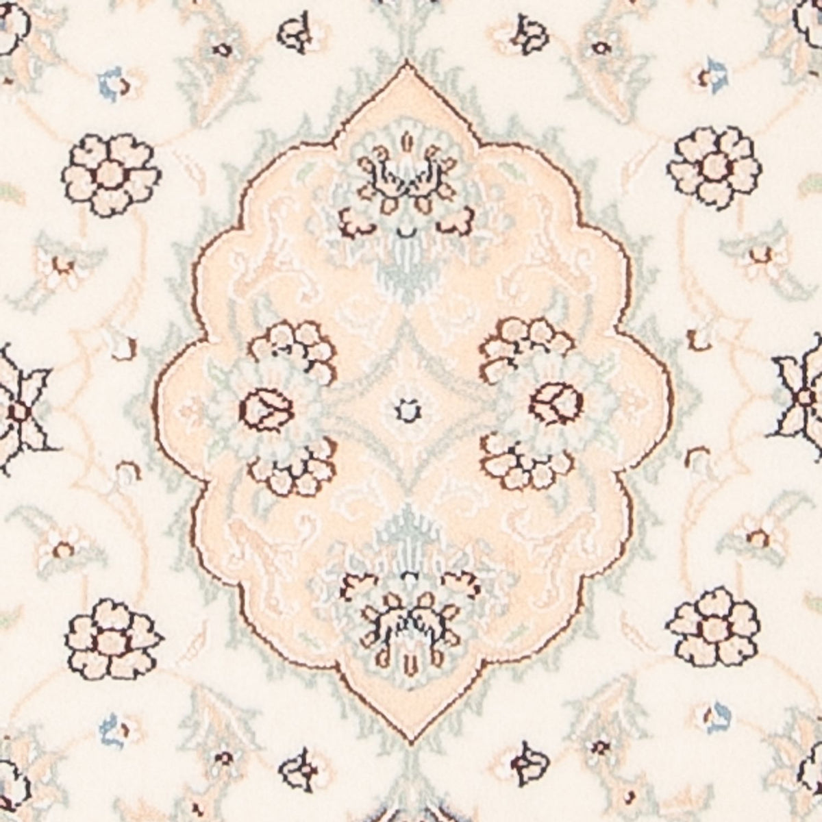 Dywan perski - Nain - 92 x 60 cm - beżowy