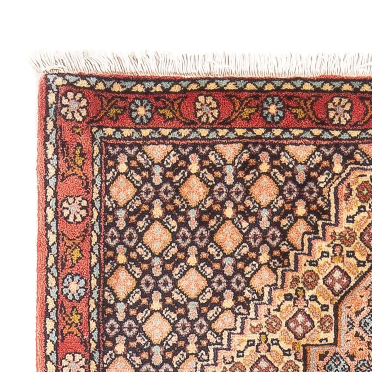 Dywan perski - Klasyczny - 105 x 73 cm - ciemnoniebieski