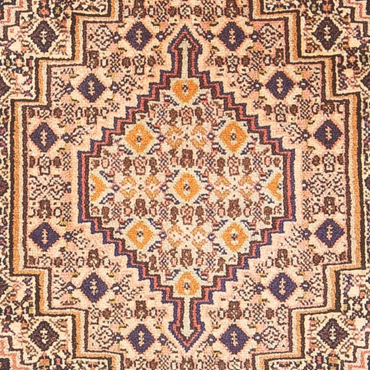 Dywan perski - Klasyczny - 112 x 74 cm - ciemnoniebieski