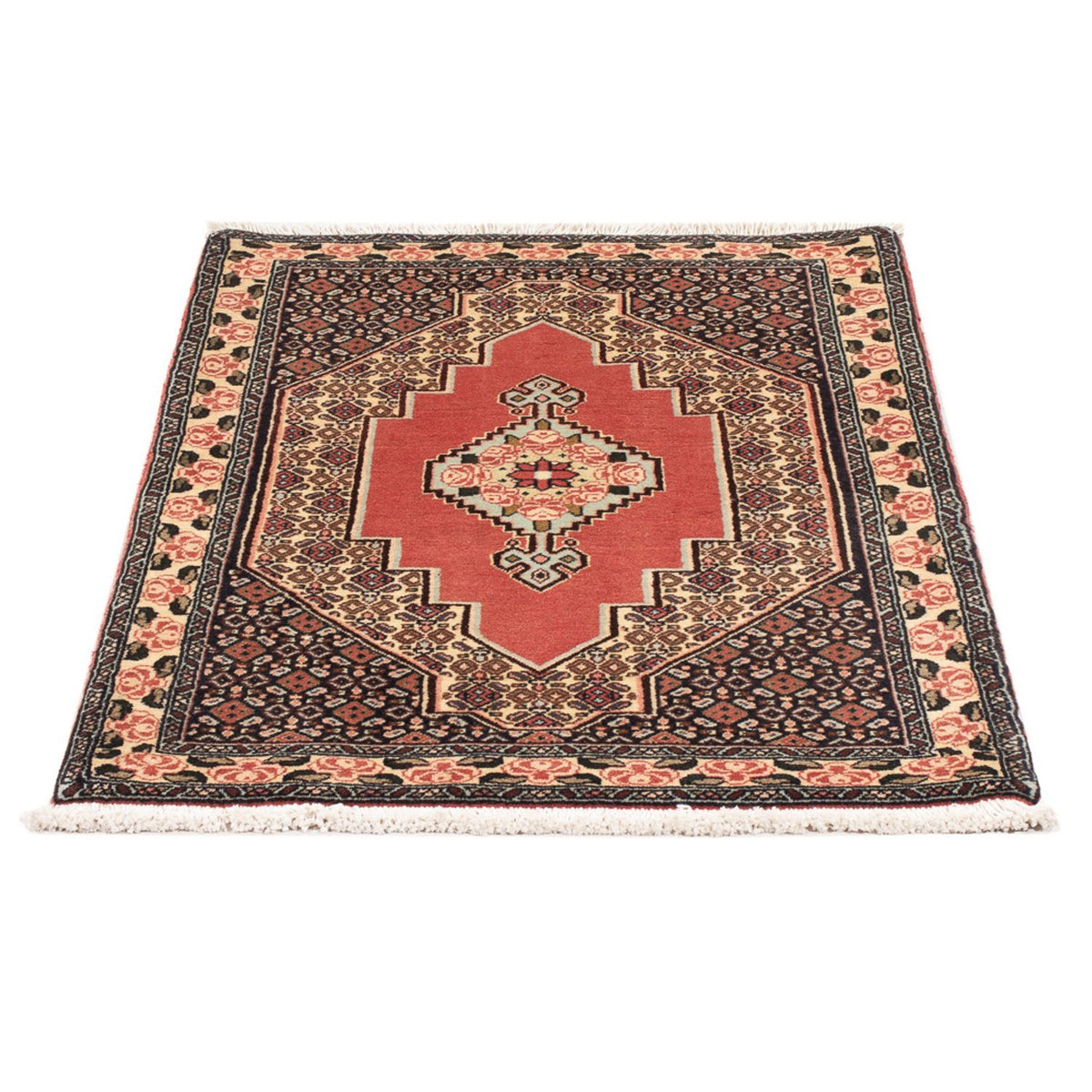 Dywan perski - Klasyczny - 110 x 75 cm - pomarańczowy