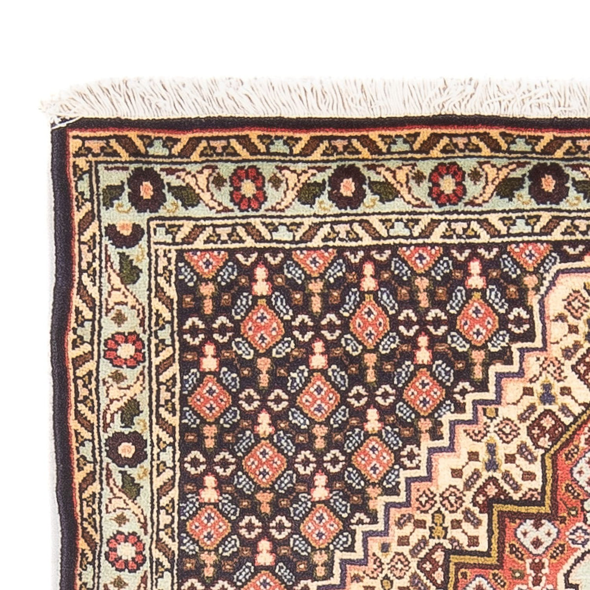 Dywan perski - Klasyczny - 105 x 78 cm - ciemnoniebieski