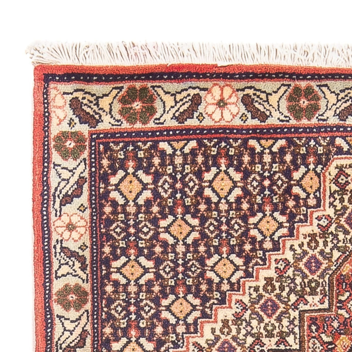 Dywan perski - Klasyczny - 100 x 74 cm - ciemnoniebieski