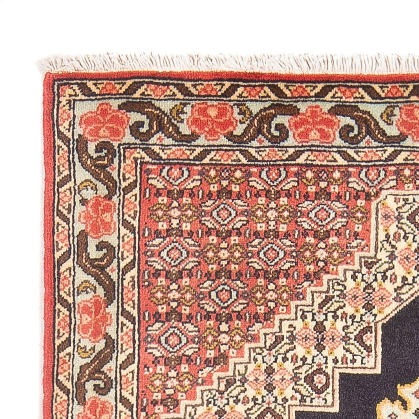 Dywan perski - Klasyczny - 105 x 78 cm - ciemnoniebieski