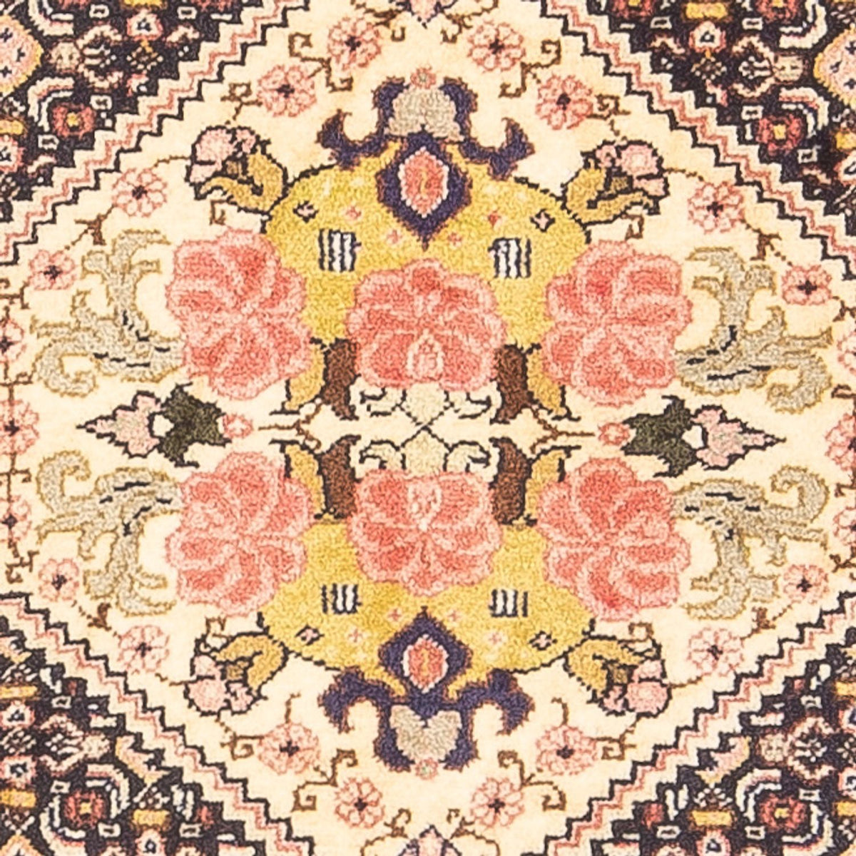 Dywan perski - Klasyczny - 98 x 74 cm - ciemnoniebieski