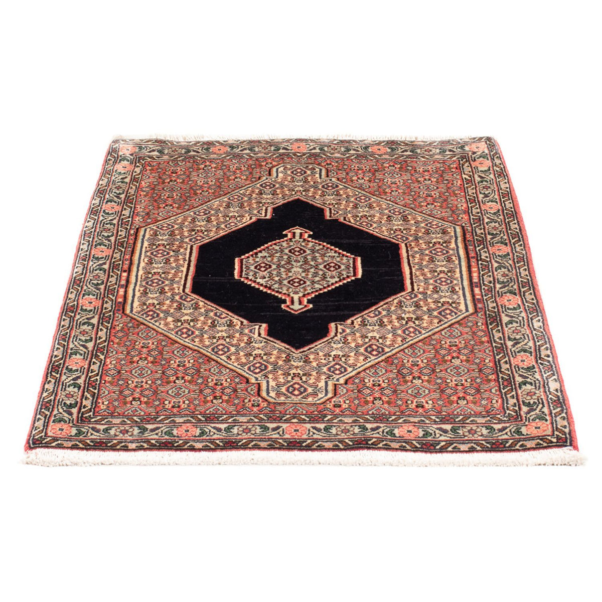 Dywan perski - Klasyczny - 103 x 74 cm - ciemnoniebieski