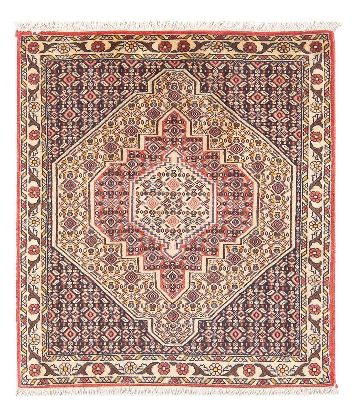 Dywan perski - Klasyczny - 100 x 74 cm - ciemnoniebieski