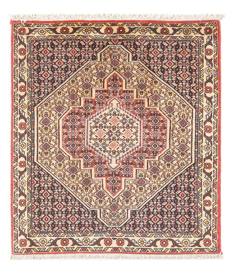 Dywan perski - Klasyczny - 100 x 74 cm - ciemnoniebieski