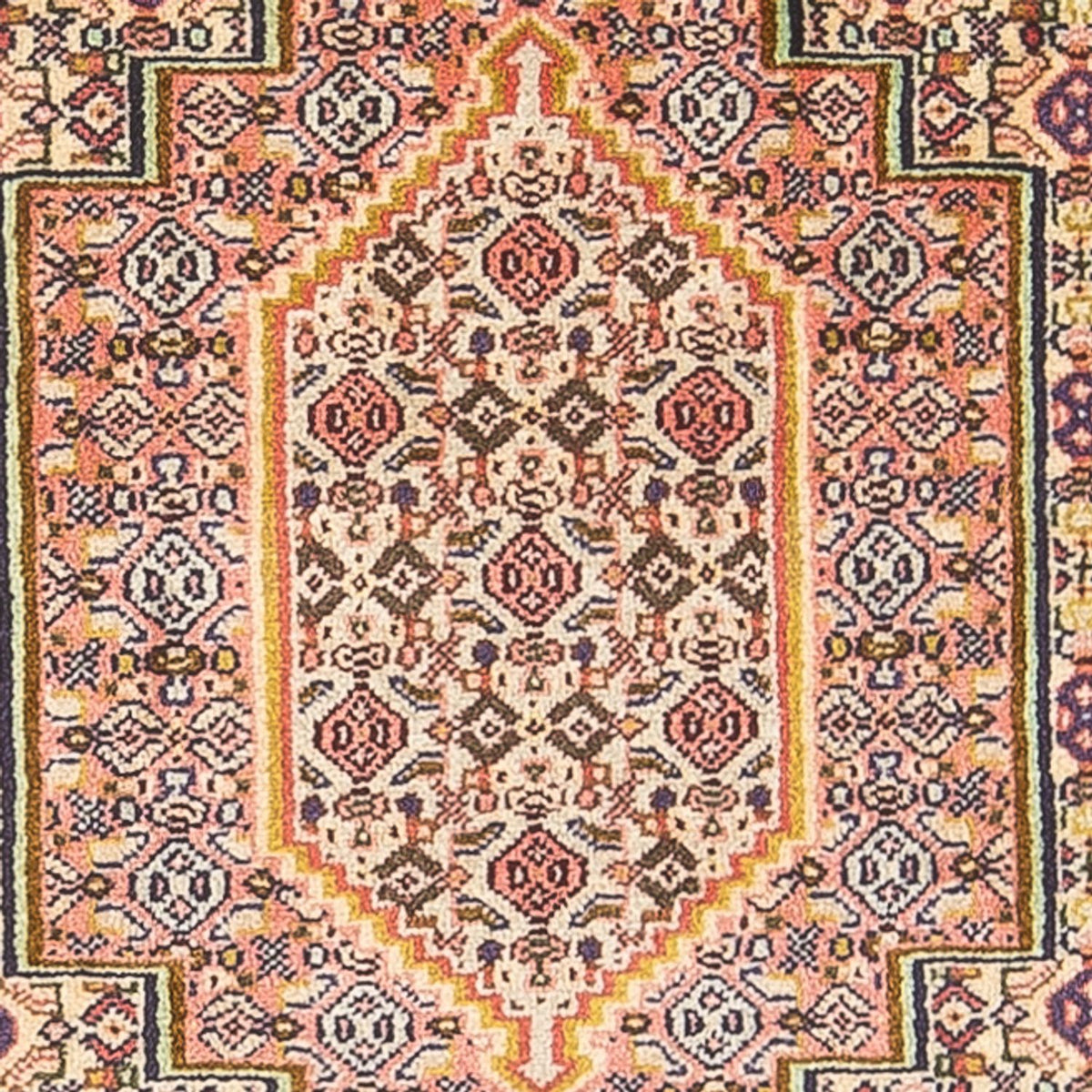 Dywan perski - Klasyczny - 98 x 75 cm - ciemnoniebieski