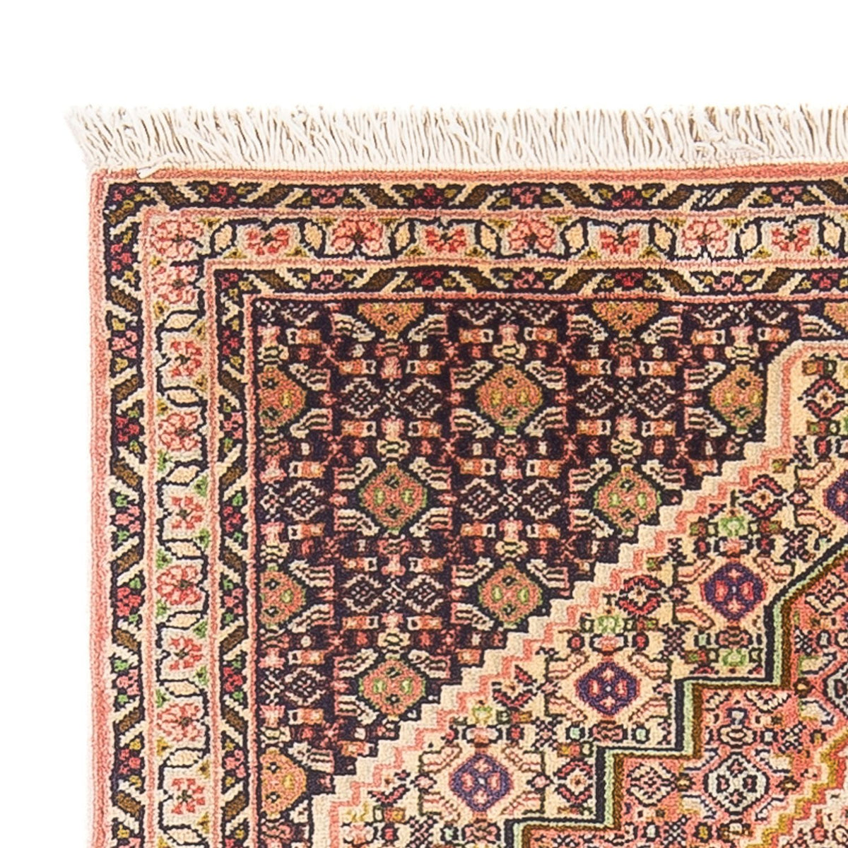 Dywan perski - Klasyczny - 98 x 75 cm - ciemnoniebieski