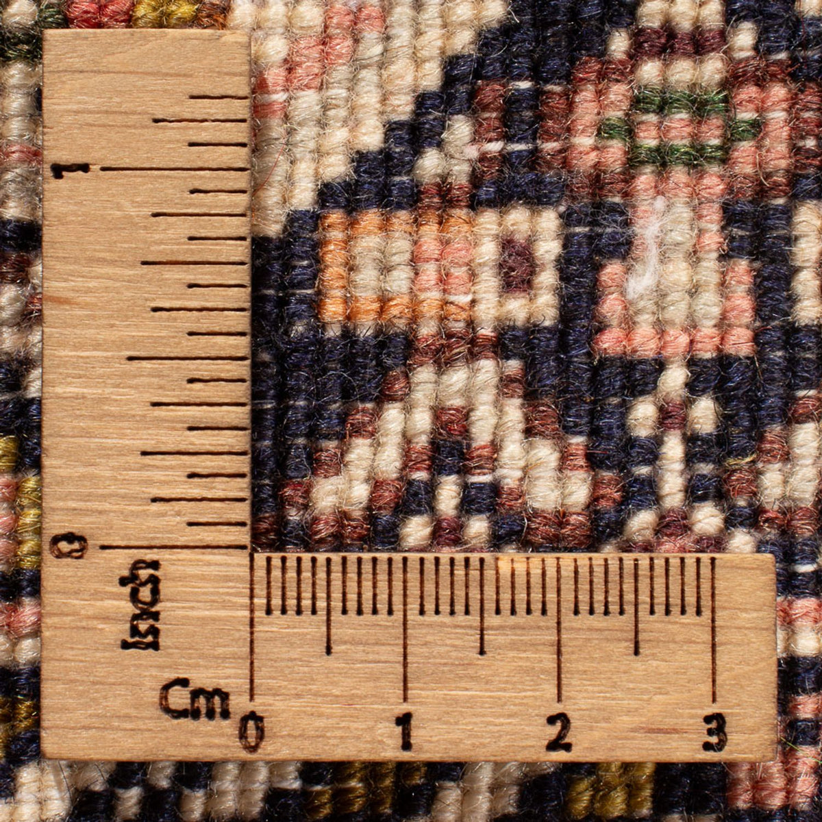 Dywan perski - Klasyczny - 98 x 75 cm - ciemnoniebieski