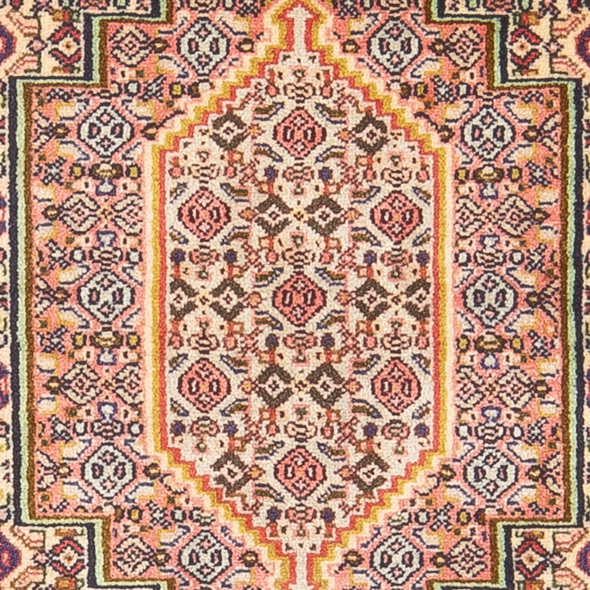 Dywan perski - Klasyczny - 102 x 75 cm - ciemnoniebieski